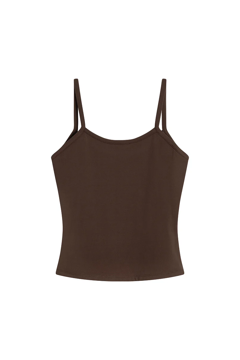 SCULPTED TANK chocolate - Image 9