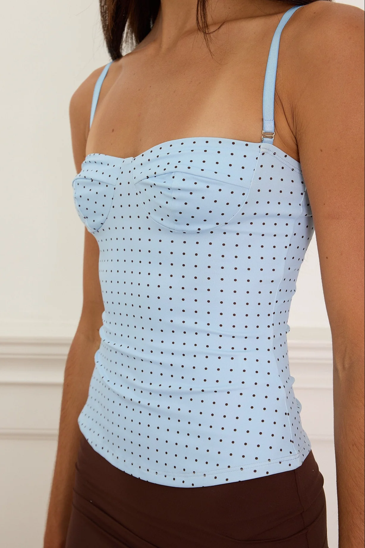 CORSET TOP powder blue - Image 4