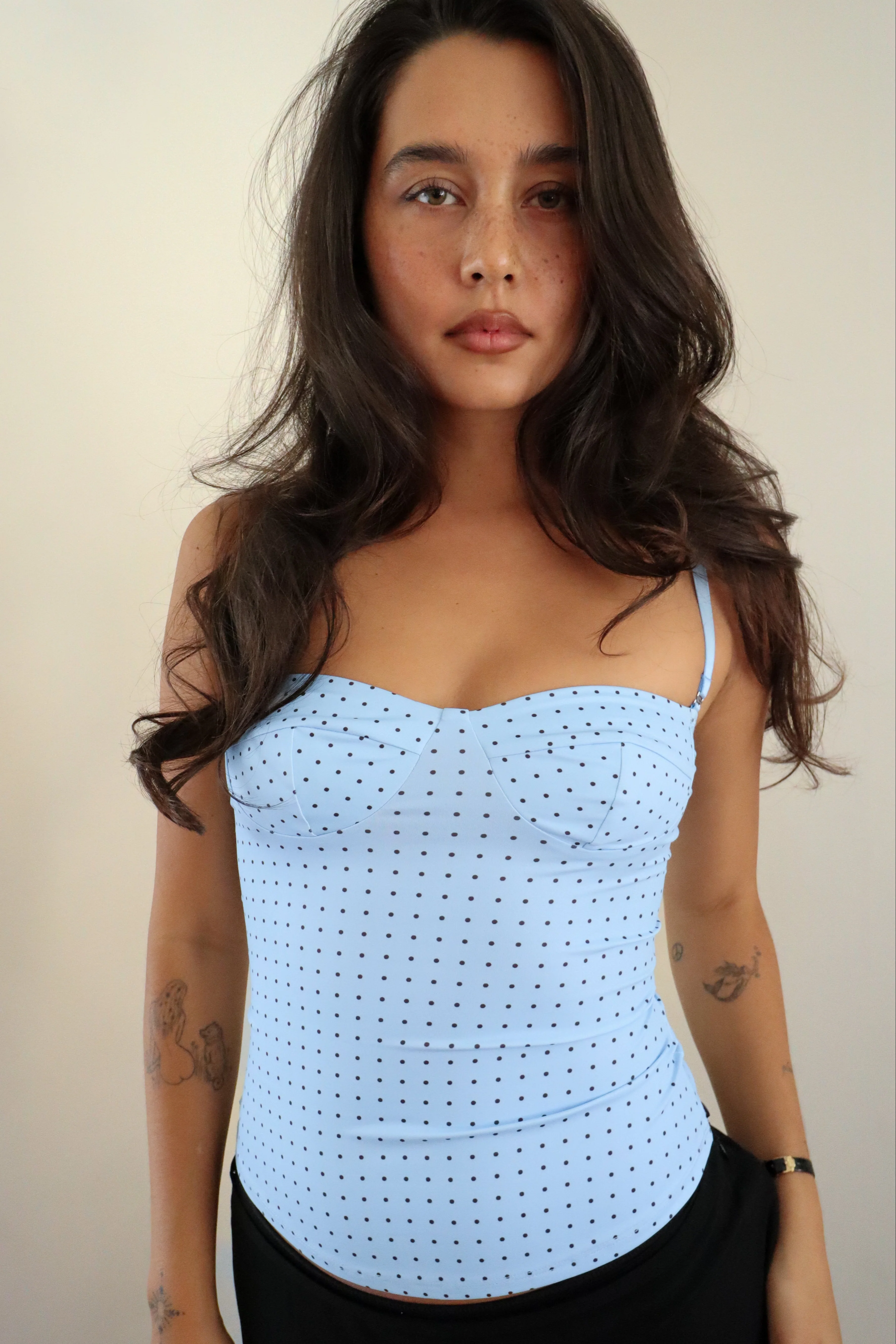 CORSET TOP powder blue - Image 6