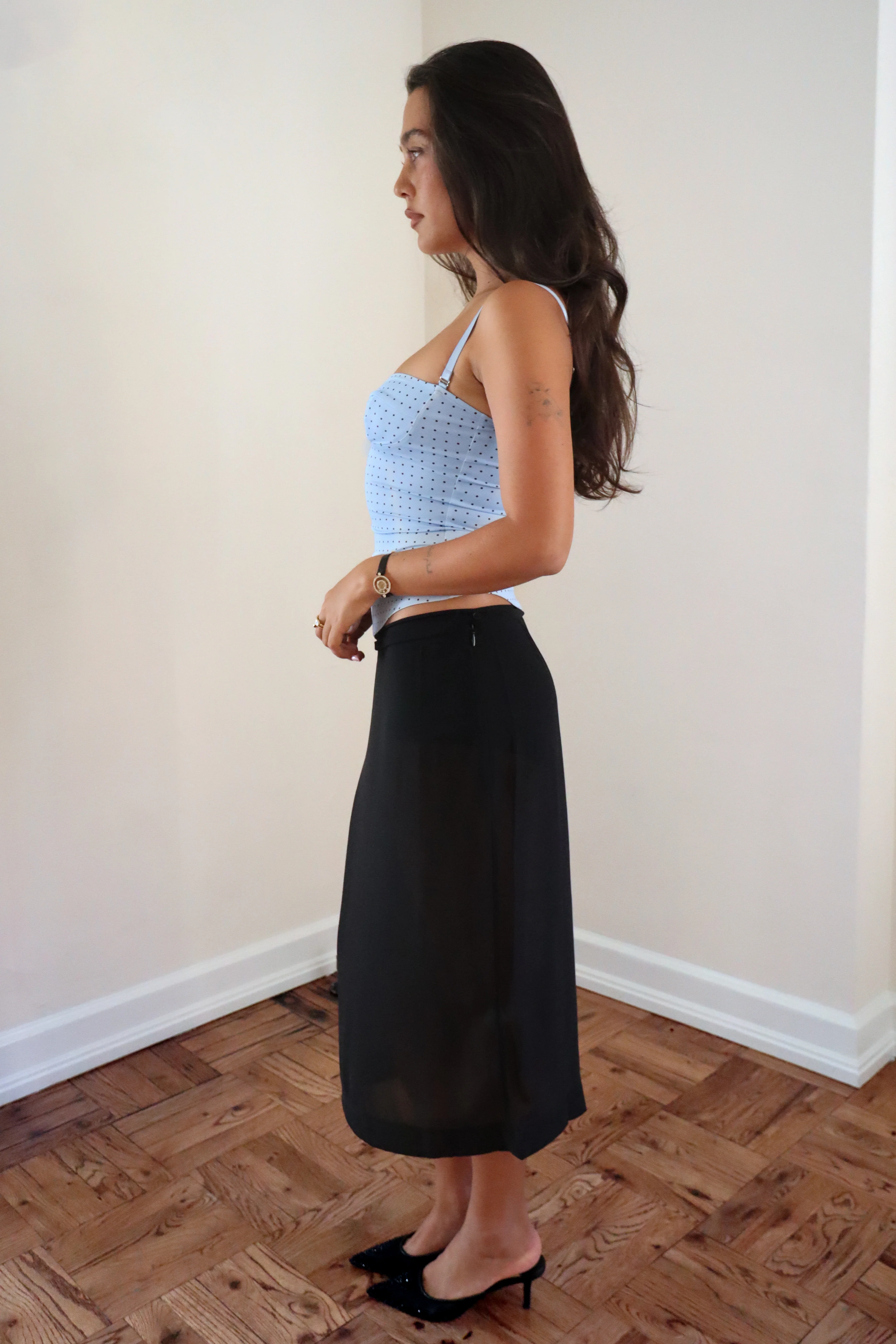 CORSET TOP powder blue - Image 7