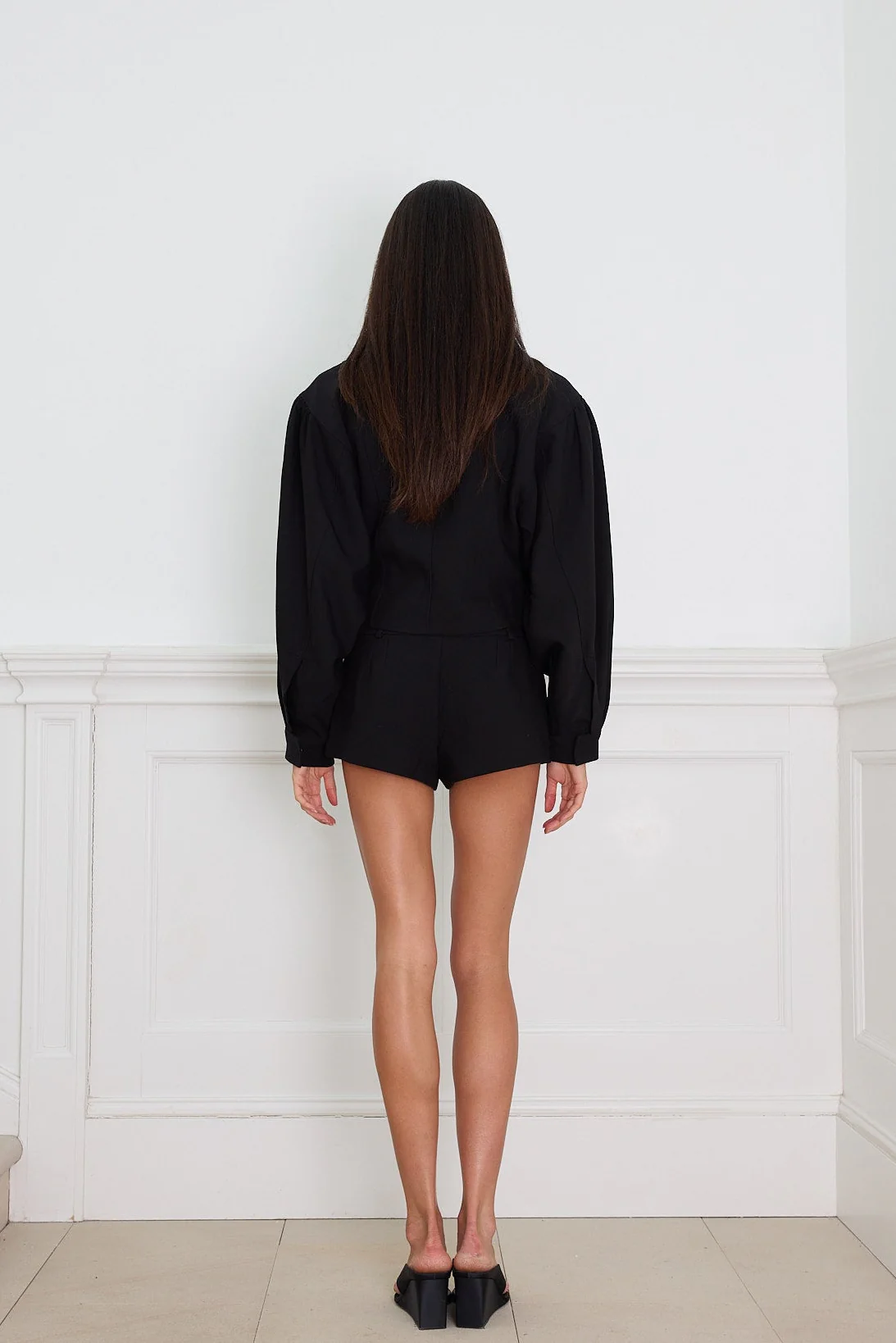 CROPPED BOMBER JACKET black - Image 11